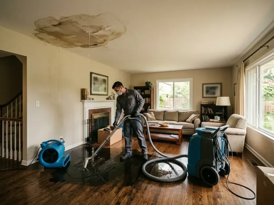 attic-pipe-burst-ceiling-drip-008 — frequently asked questions, Water Damage Restoration & Carpet Care in Rutgers University…